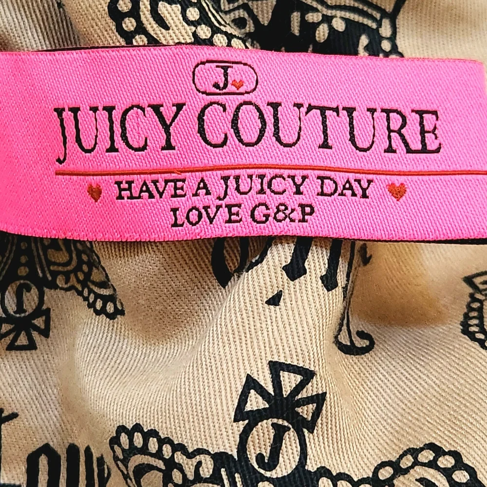 🖤 Vintage Juicy Couture Leather Satchel – Y2K Boutique Edition - Picture 4 of 15